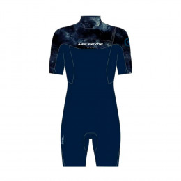 Гидрокостюм короткий NEILPRYDE WIZARD SS 2/2 SHORTY FZ 50 C2 DEEPBLUE/SPACE 2023