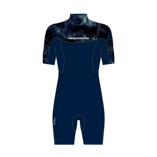 Гидрокостюм короткий NEILPRYDE WIZARD SS 2/2 SHORTY FZ 50 C2 DEEPBLUE/SPACE 2023