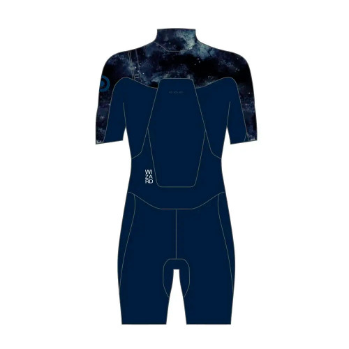 Гидрокостюм короткий NEILPRYDE WIZARD SS 2/2 SHORTY FZ 50 C2 DEEPBLUE/SPACE 2023