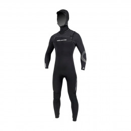 Гидрокостюм NEILPRYDE CORTEX HOODED FULLSUIT FZ 6/5/4/ C1 BLACK 2021