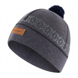 Гидрошапка PROLIMIT NEOPRENE BEANIE POM POM BLACK/GREY 2023