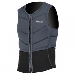 Спасательный жилет PROLIMIT FUSION SLIDER VEST HALF PADDED FRONTZIP BLACK/GRAY 2023