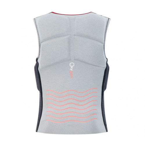 Спасательный жилет женский PROLIMIT PURE GIRL OXYGEN STRETCH HALF PADDED FZ MISTY/GREY 2023